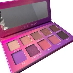 Violet Voss Violet Sunset Eye Shadow & Pressed Pigment Palette 10-shadows NIB
